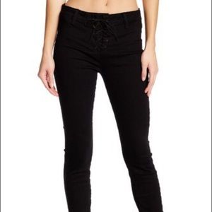 Genetic LA Laceup skinny jeans
